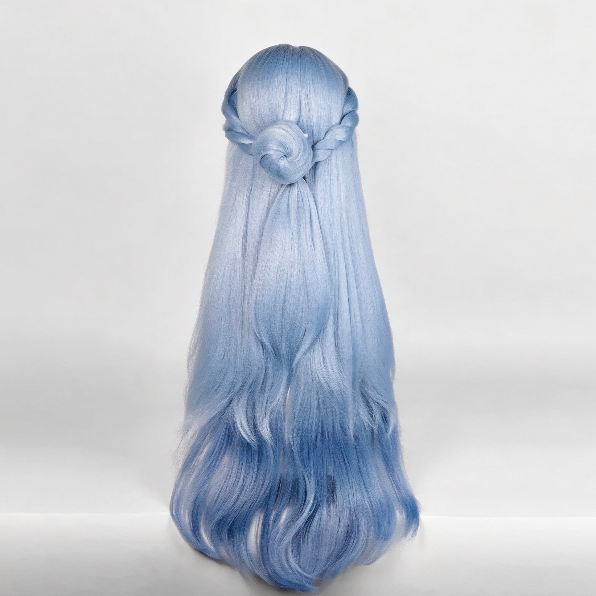 Honkai:   Star   Rail   Robin Long   Blue   Hair   Basic Wig