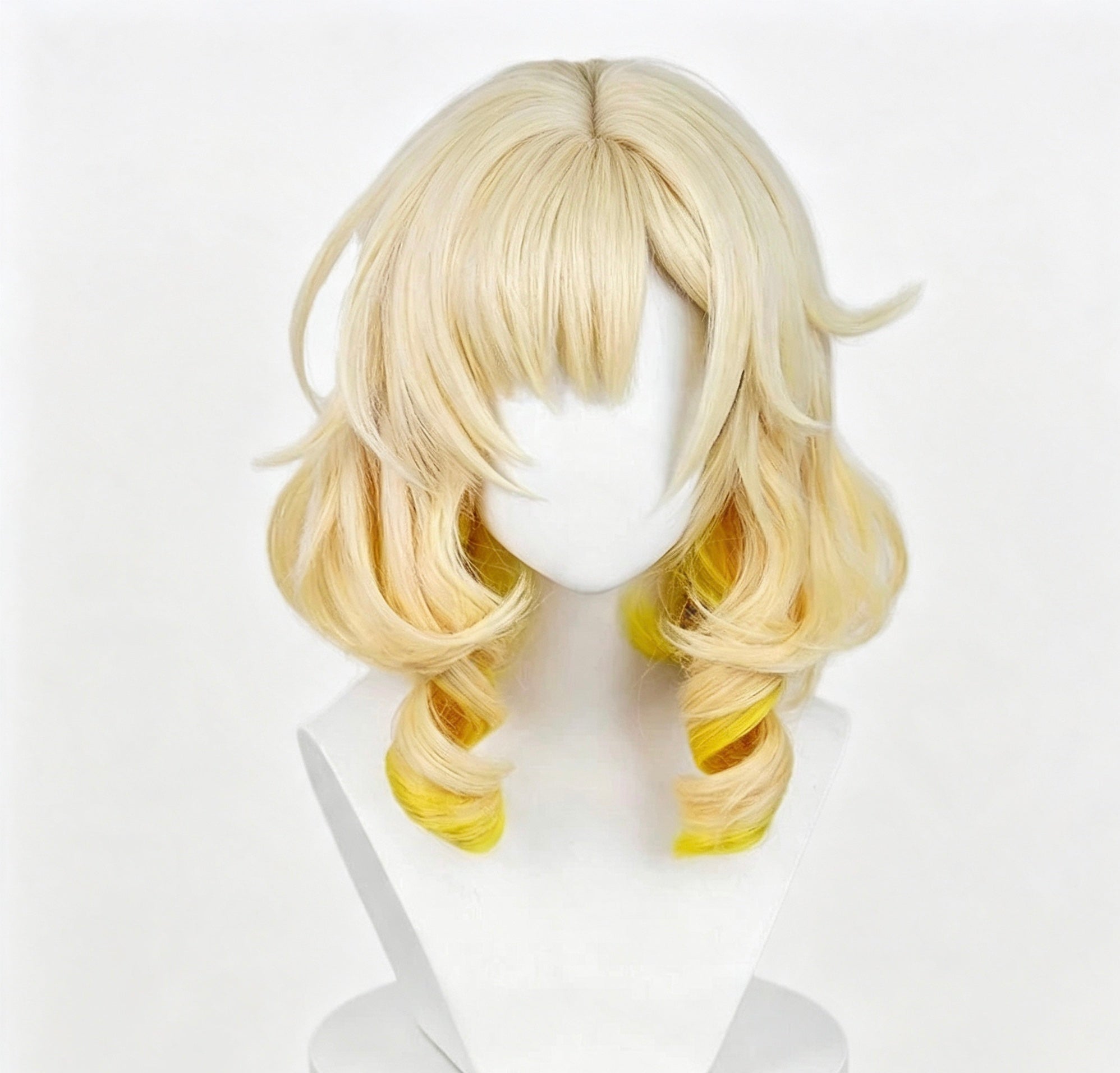 Honkai:   Star   Rail Aglaea   Long   Golden Yellow   Hair   Basic   Wig