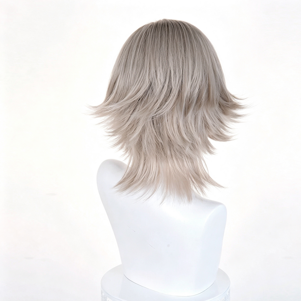 Eito   Aotsuki   Wig   – Short   Gray   Basic Cosplay   Wig