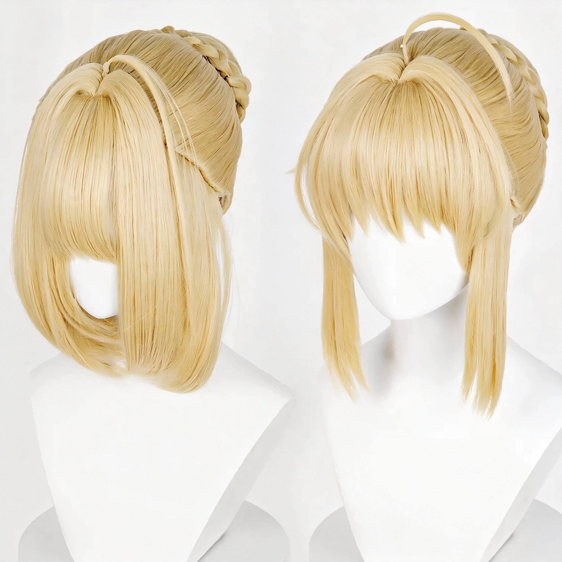 Fate/stay   night Altria/Saber   Short Blonde   Hair   Basic   Wig