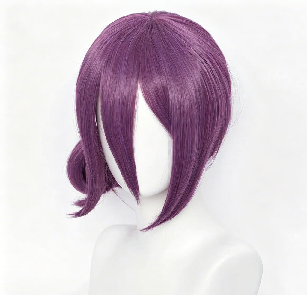 Chainsaw   Man   Reze Short   Purple   Hair   Basic Wig $45.99