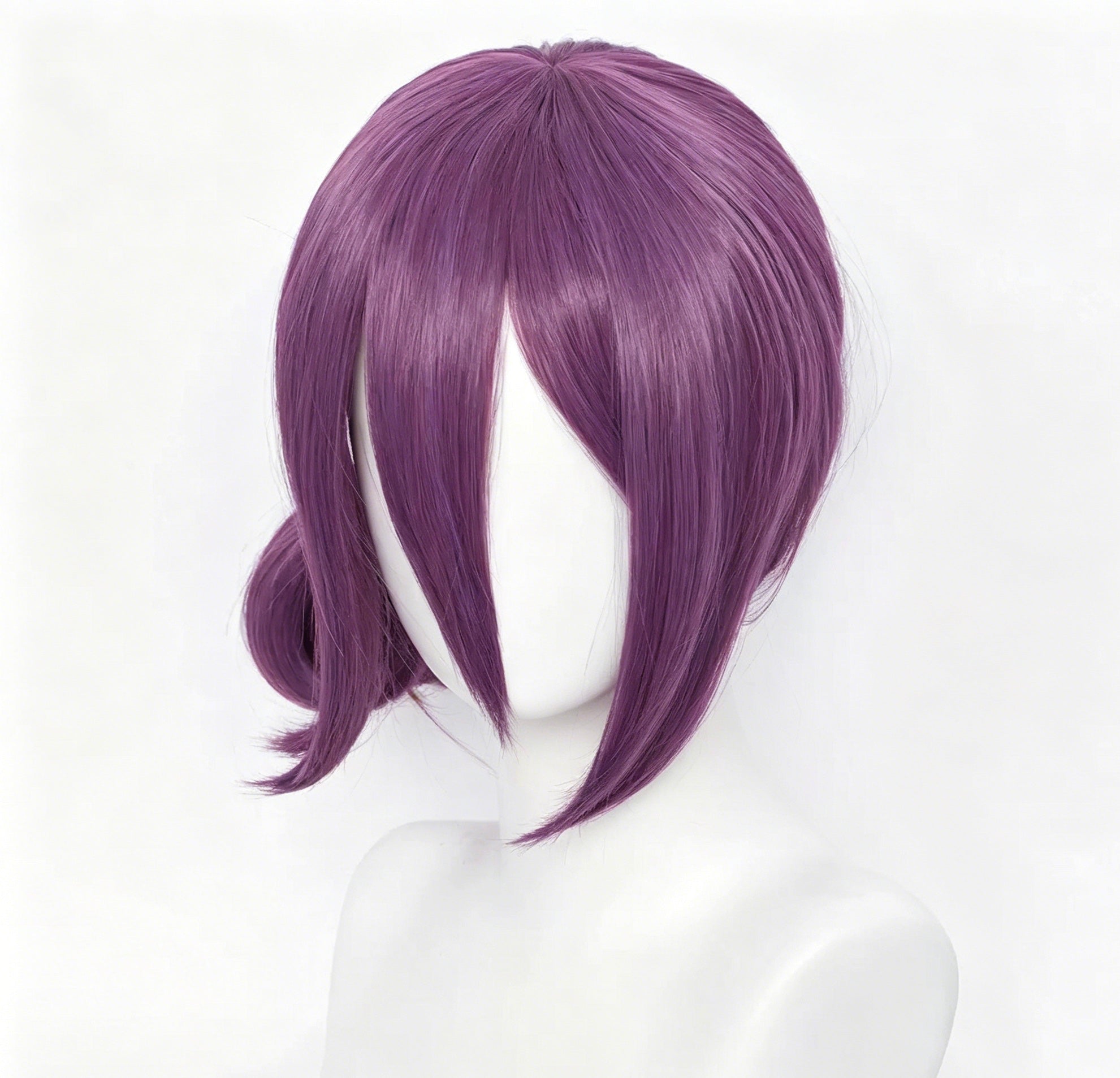 Chainsaw   Man   Reze Short   Purple   Hair   Basic Wig $45.99