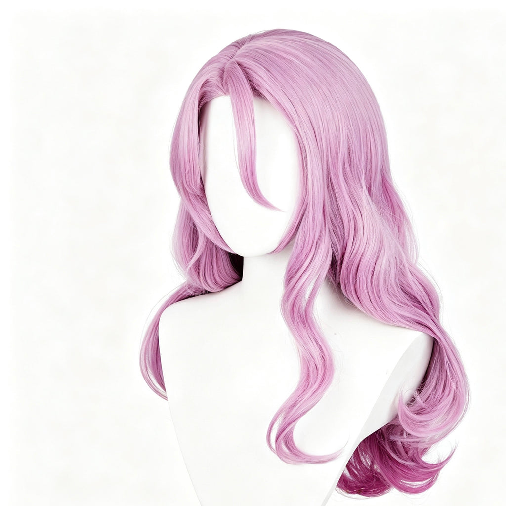 Honkai:   Star   Rail   Jade Long   Pink   Hair   Basic Wig