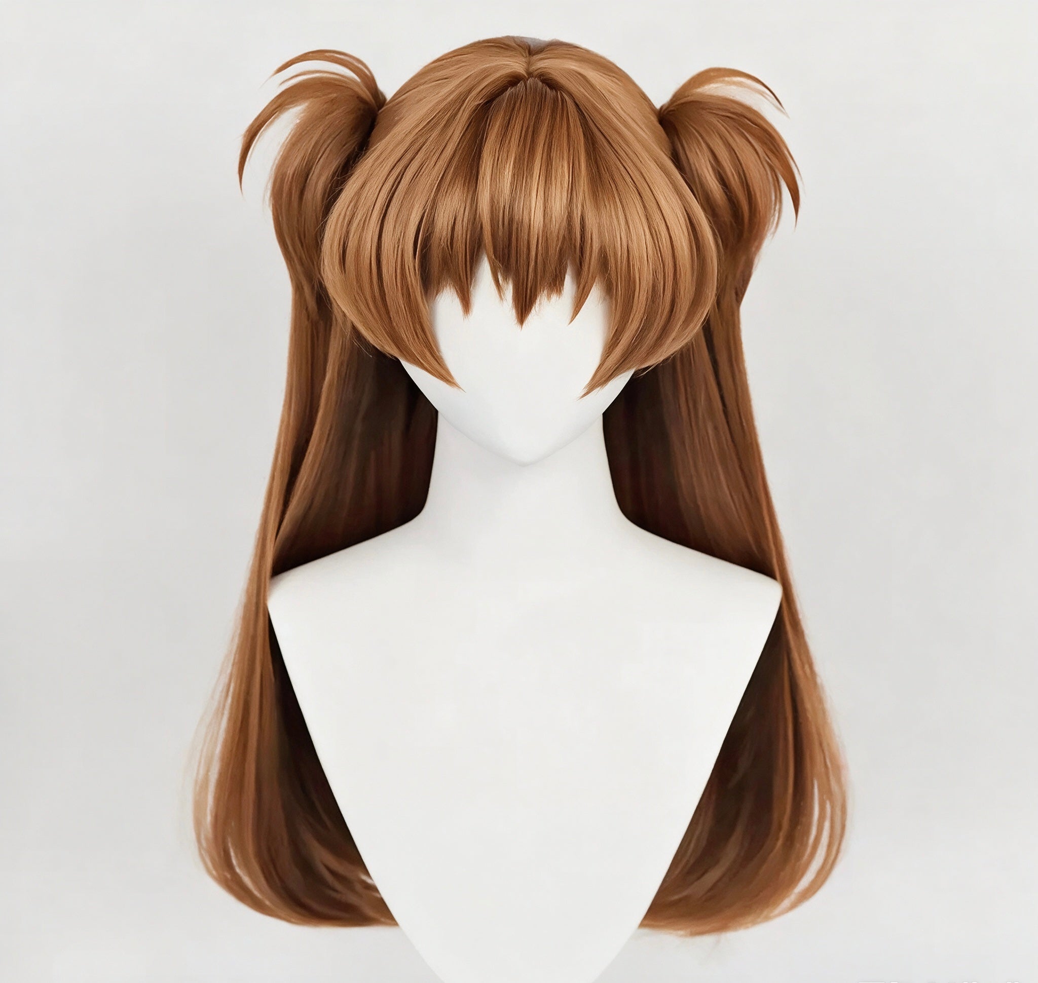 EVA   Asuka   Langley Soryu   Long Brown/Orange   Hair Basic   Wig