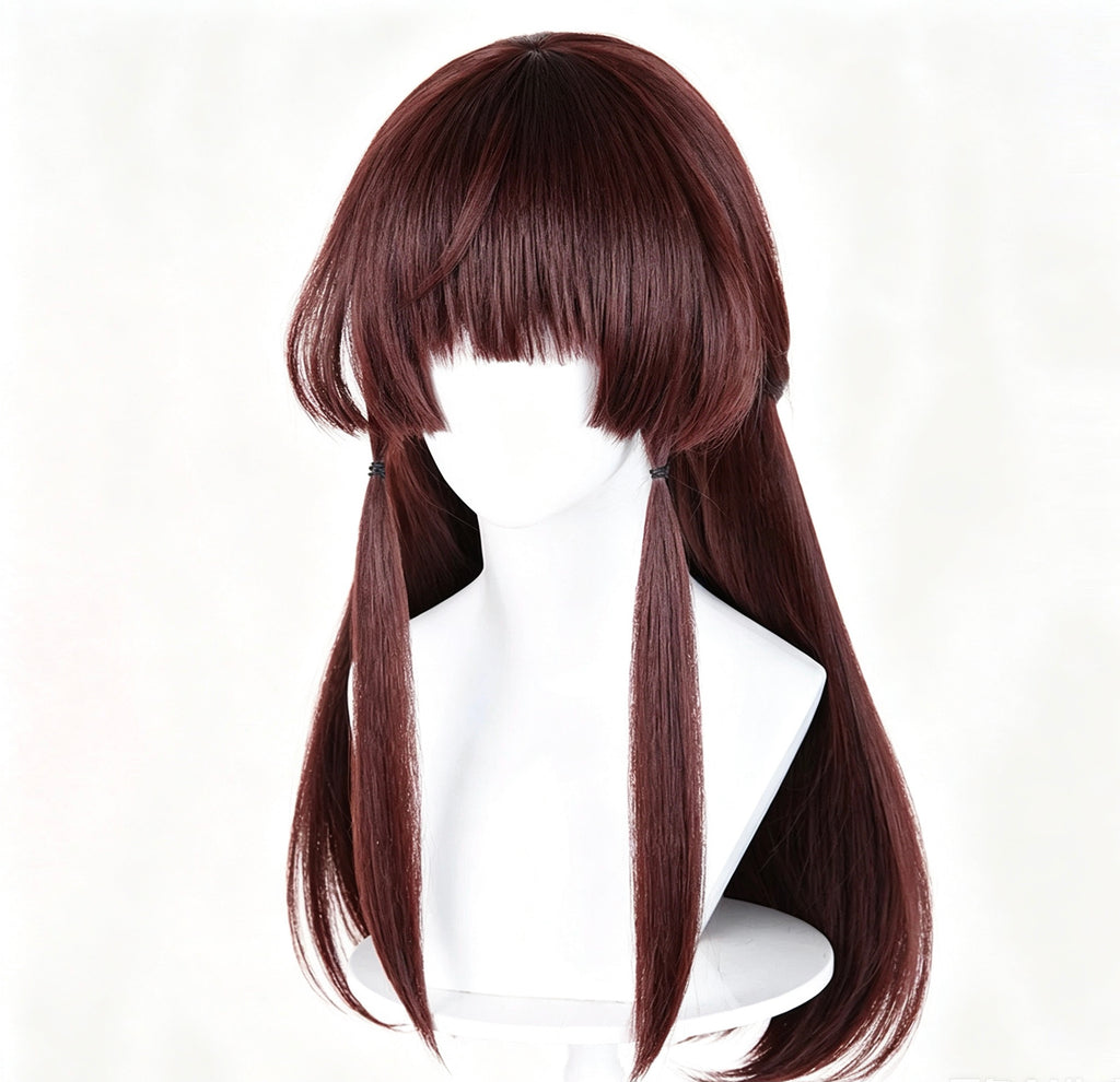 Touhou   Project Hakurei   Reimu   Dark Reddish   Brown   Basic Wig