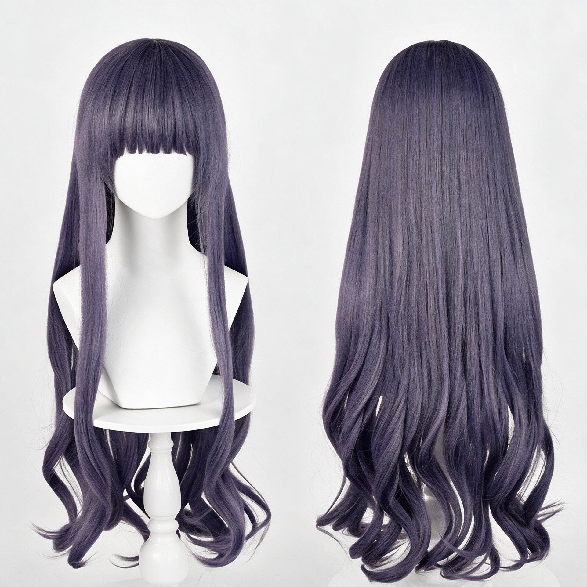 Card   Captor   Sakura Tomoyo   Daidouji   Long Purple   Hair   Basic   Wig