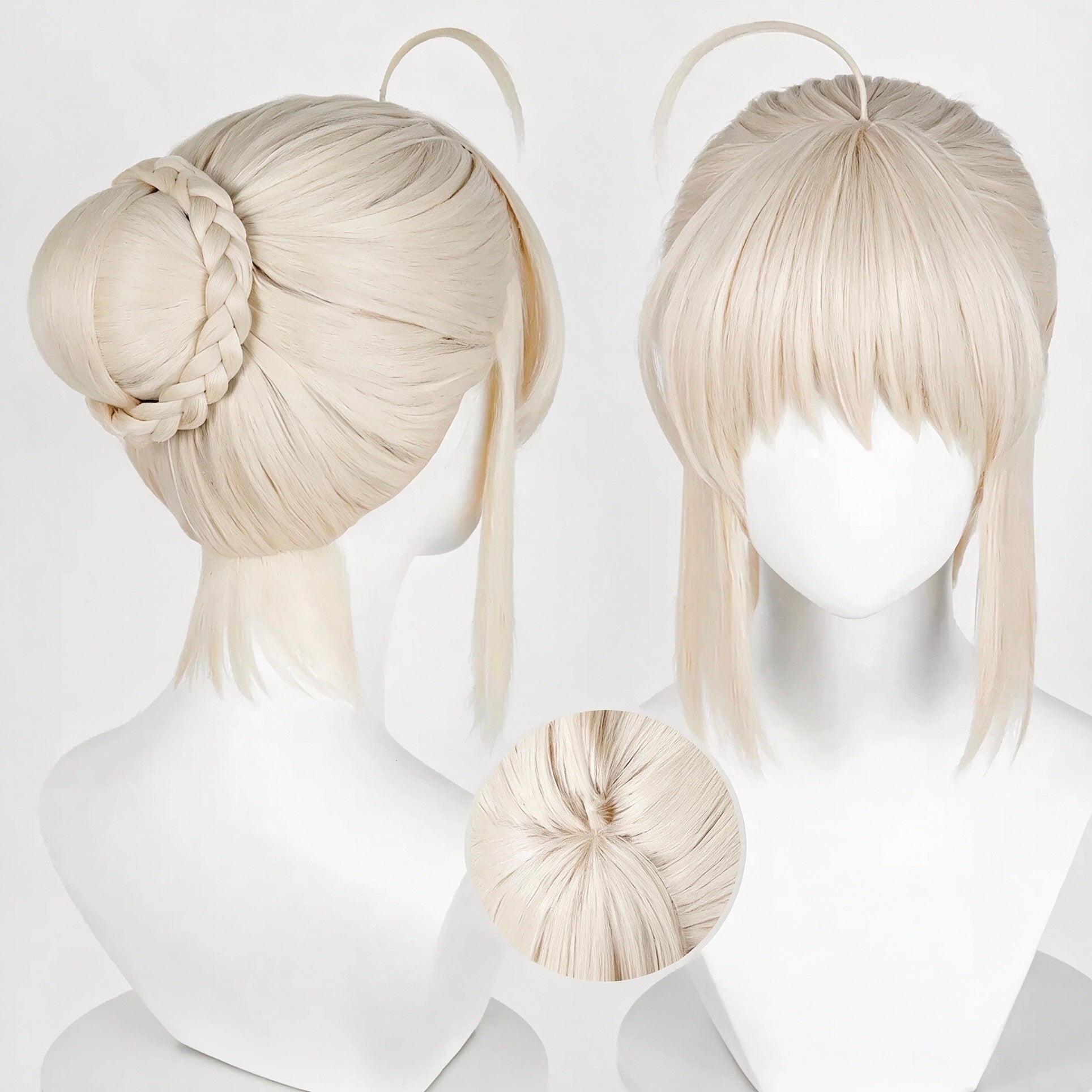 Fate/stay   night Altria/Saber   Short Blonde   Hair   Basic   Wig