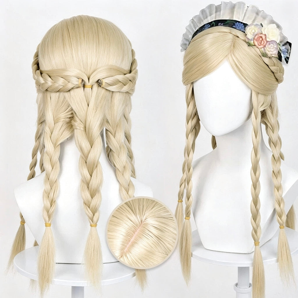 IdentityV   Perfumer Vera   Nair(Judith   the Dove)   Long   Blonde Hair   Basic   Wig
