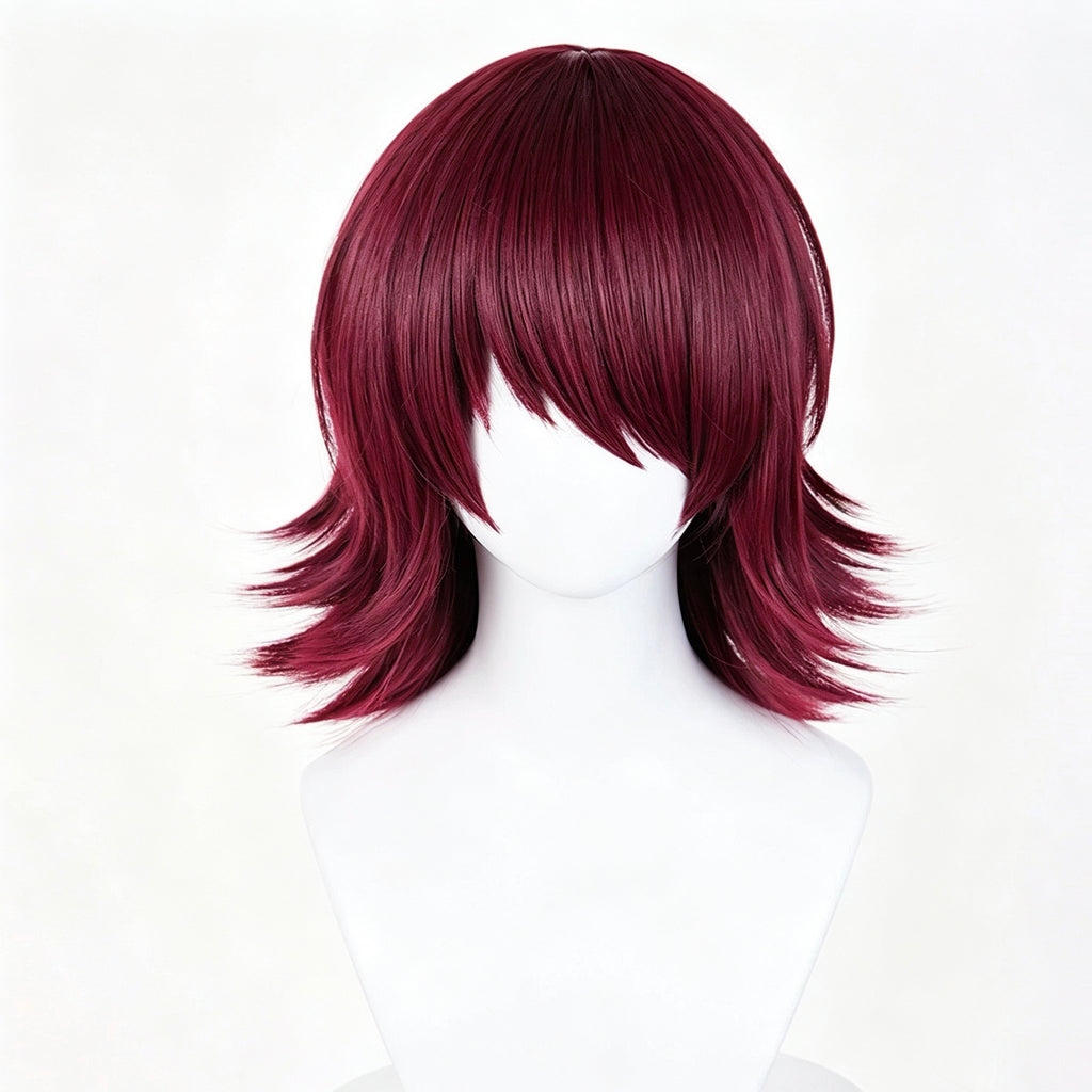 Arknights   Exusiai Short   Red   Hair   Basic Wig