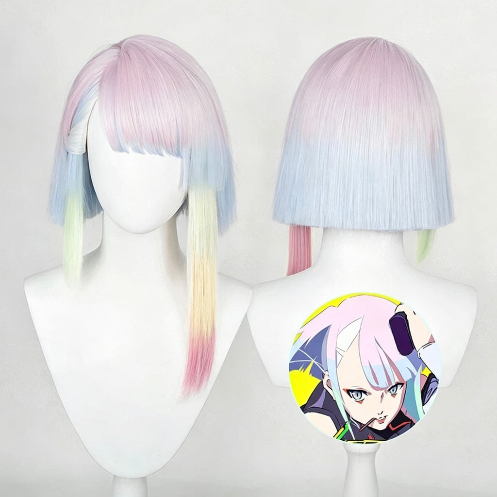 Cyberpunk: Edgerunners   Lucyna Kushinada   Short   Mix Hair   Basic   Wig