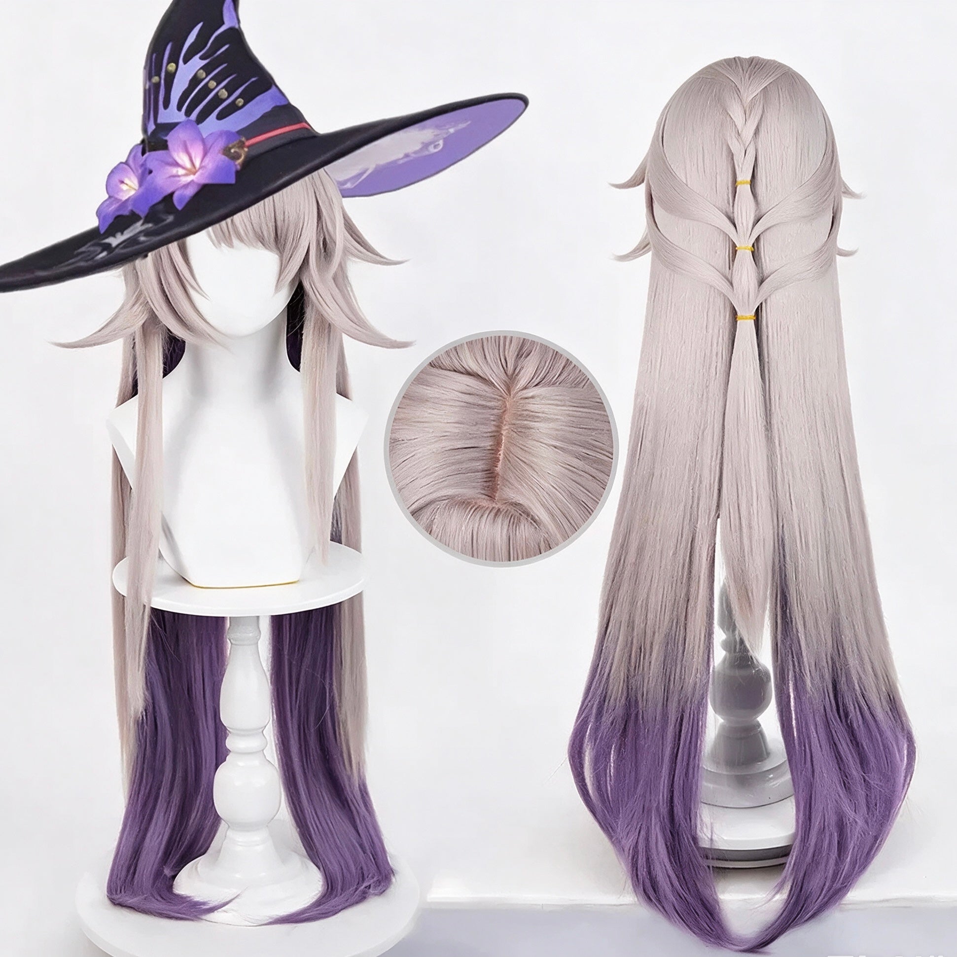 Honkai:   Star   Rail   The Herta   Long   Mix   Hair Basic   Wig
