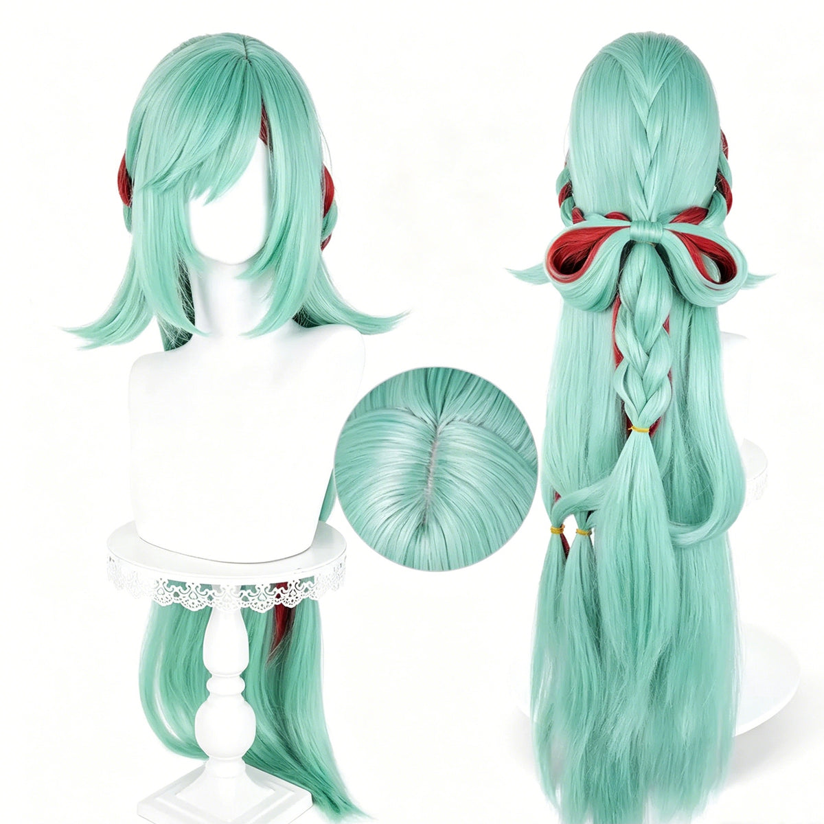 Honor of Kings Dyadia Long Brown Cosplay Wig | Heat Resistant Synthetic Hair | Basic Wig