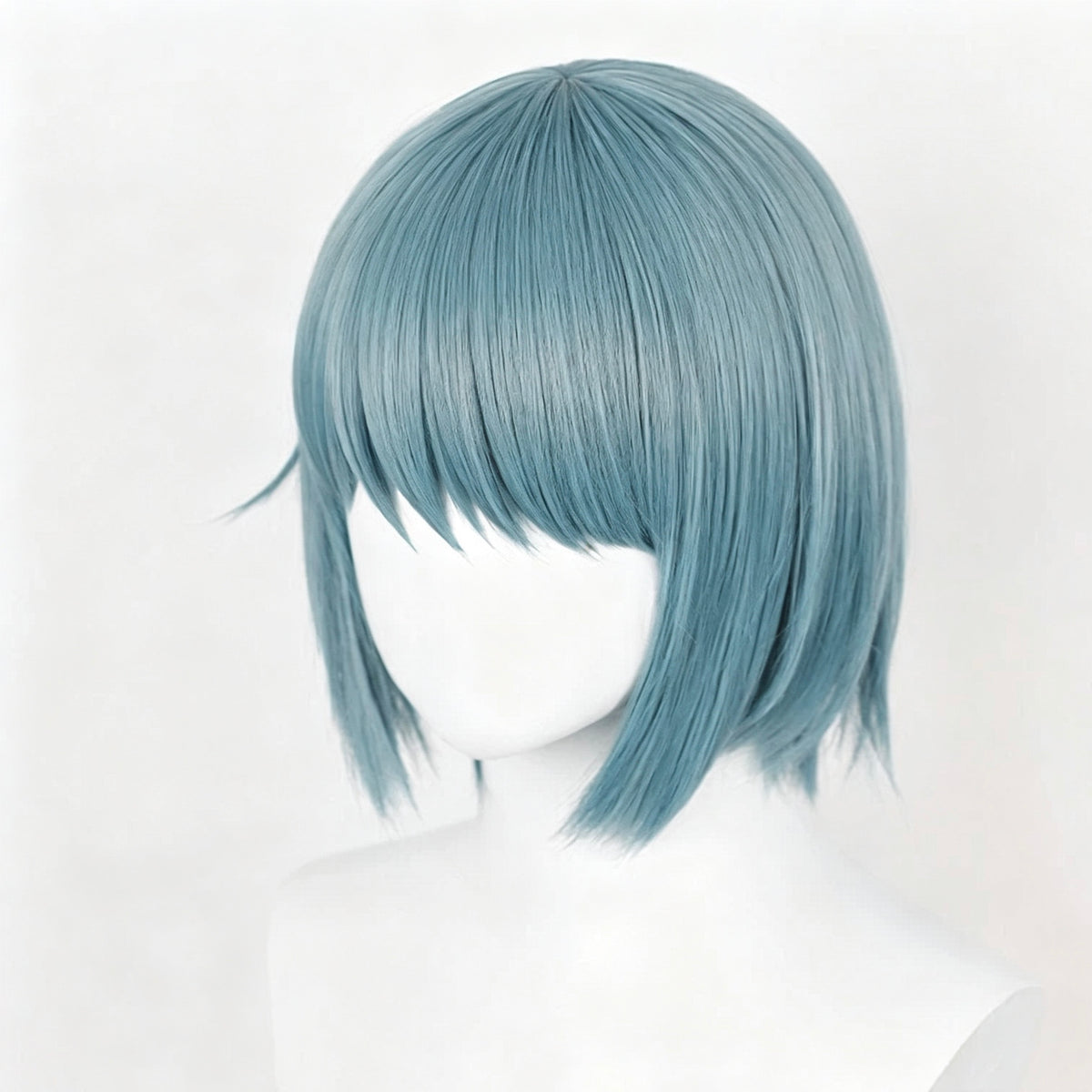 Puella   Magi   Madoka Magica   Miki   Sayaka Short   Bule   Hair   Basic Wig