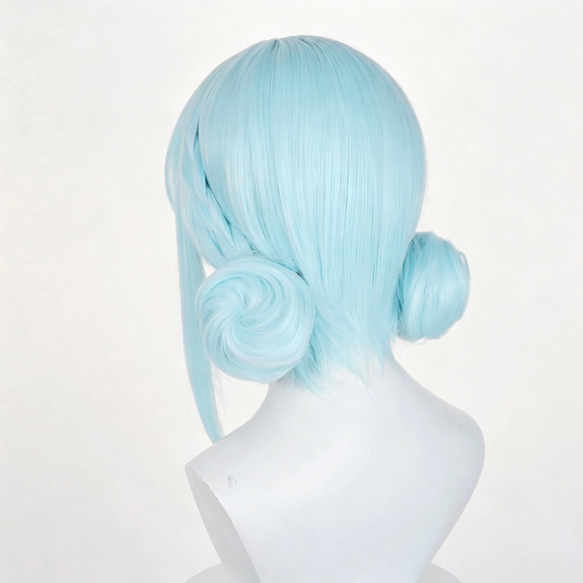 Genshin   Impact   Ineffa Short   Blue   Hair   Basic Wig