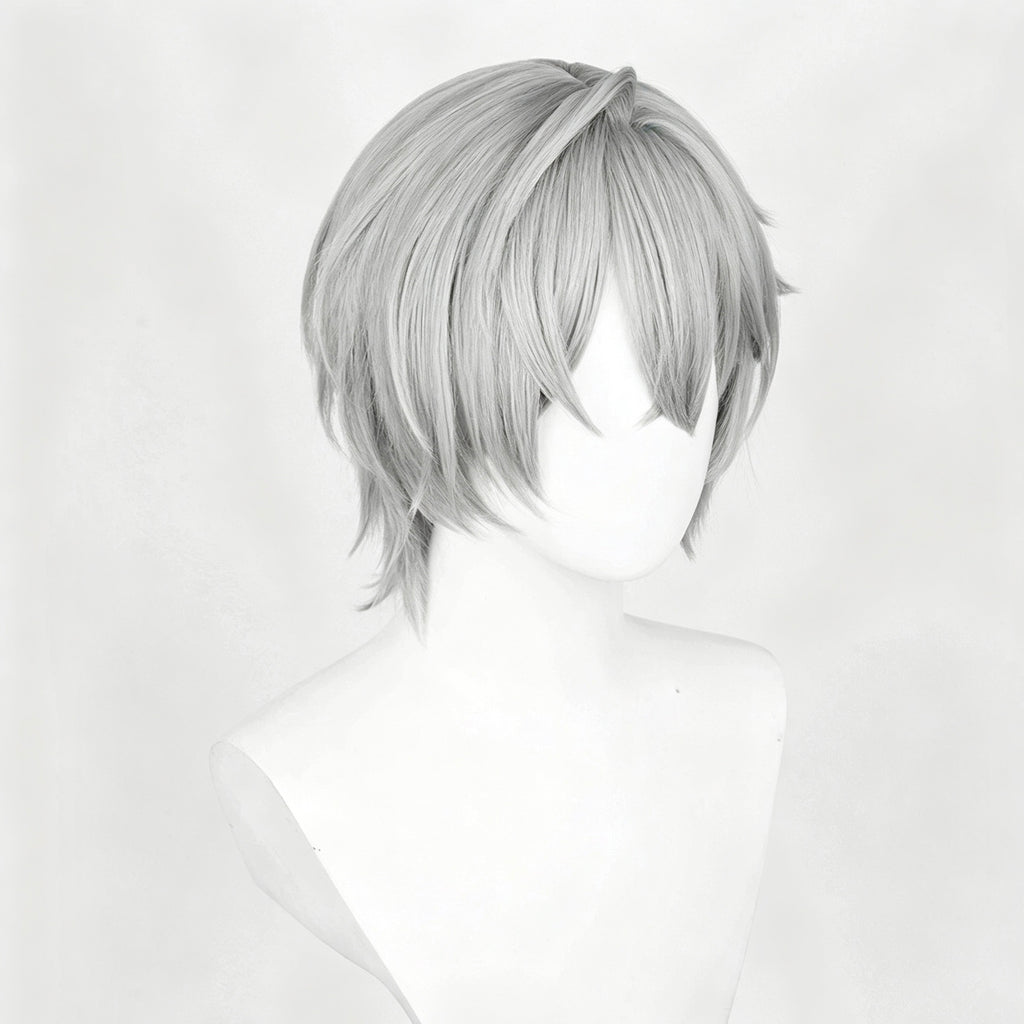Zenless   Zone   Zero Wise   Short   Grey   Hair Basic   Wig
