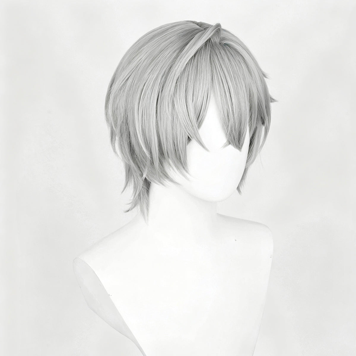 Zenless   Zone   Zero Wise   Short   Grey   Hair Basic   Wig