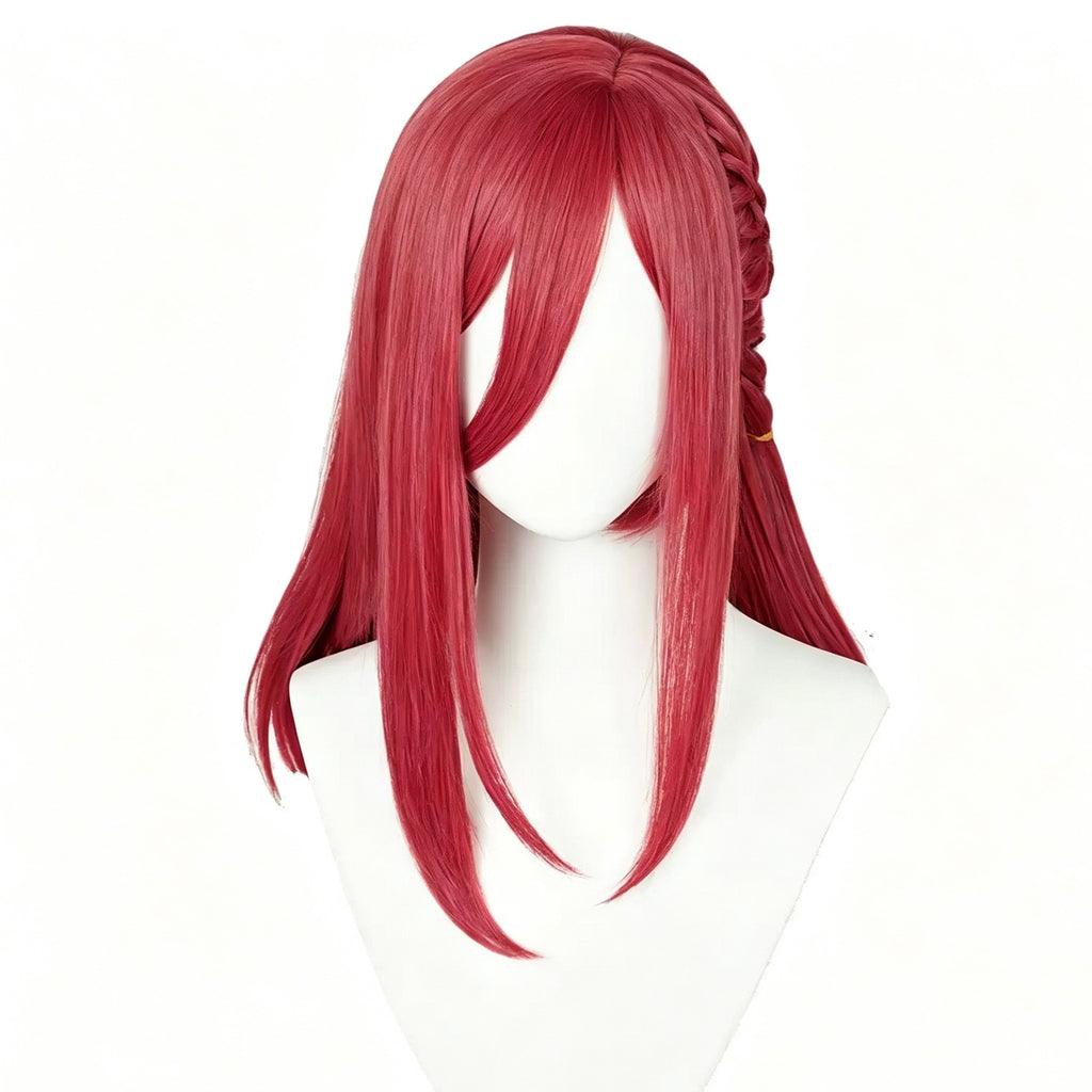 Blue   Lock   Chigiri Hyoma    Red   Hair   Basic   Wig