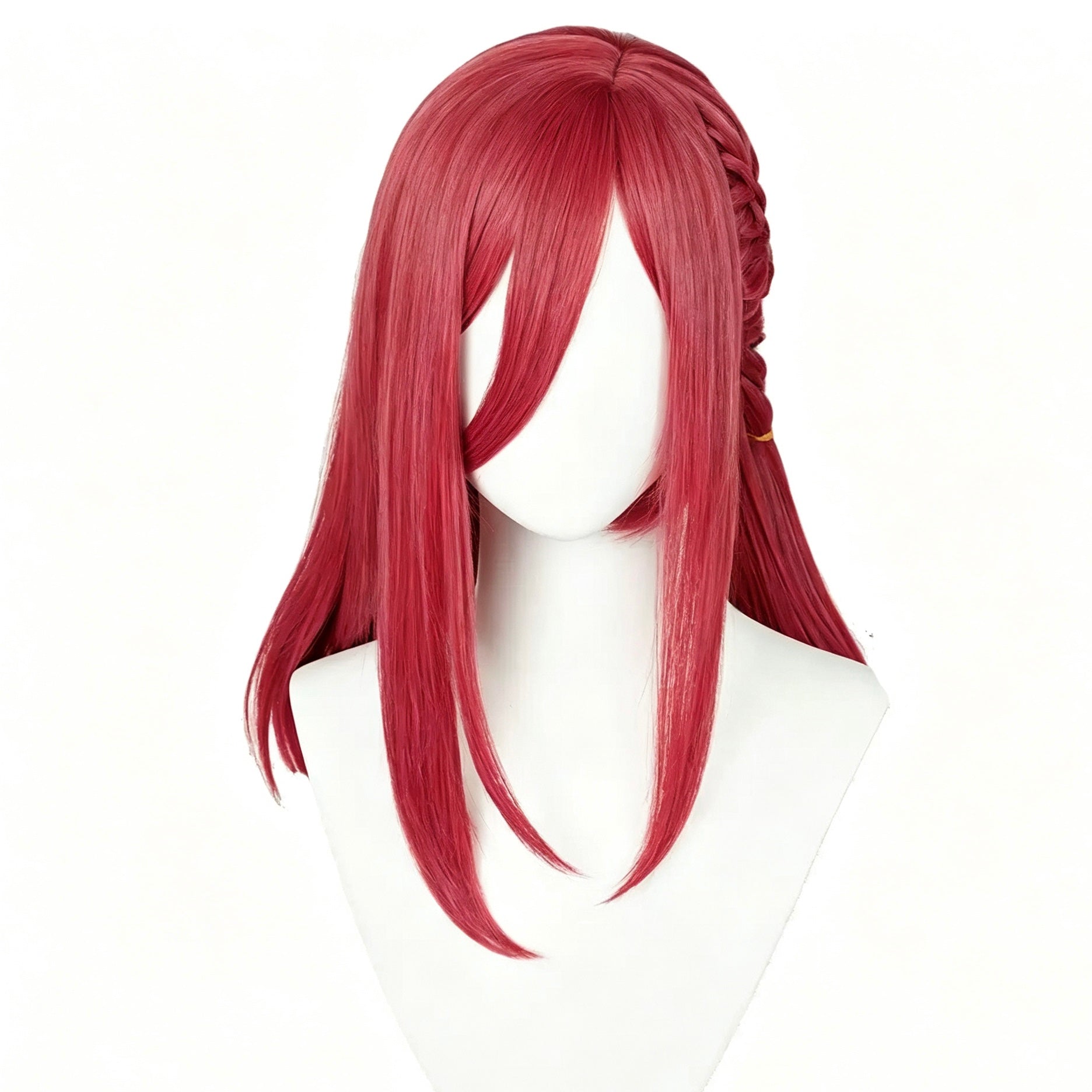 Blue   Lock   Chigiri Hyoma    Red   Hair   Basic   Wig