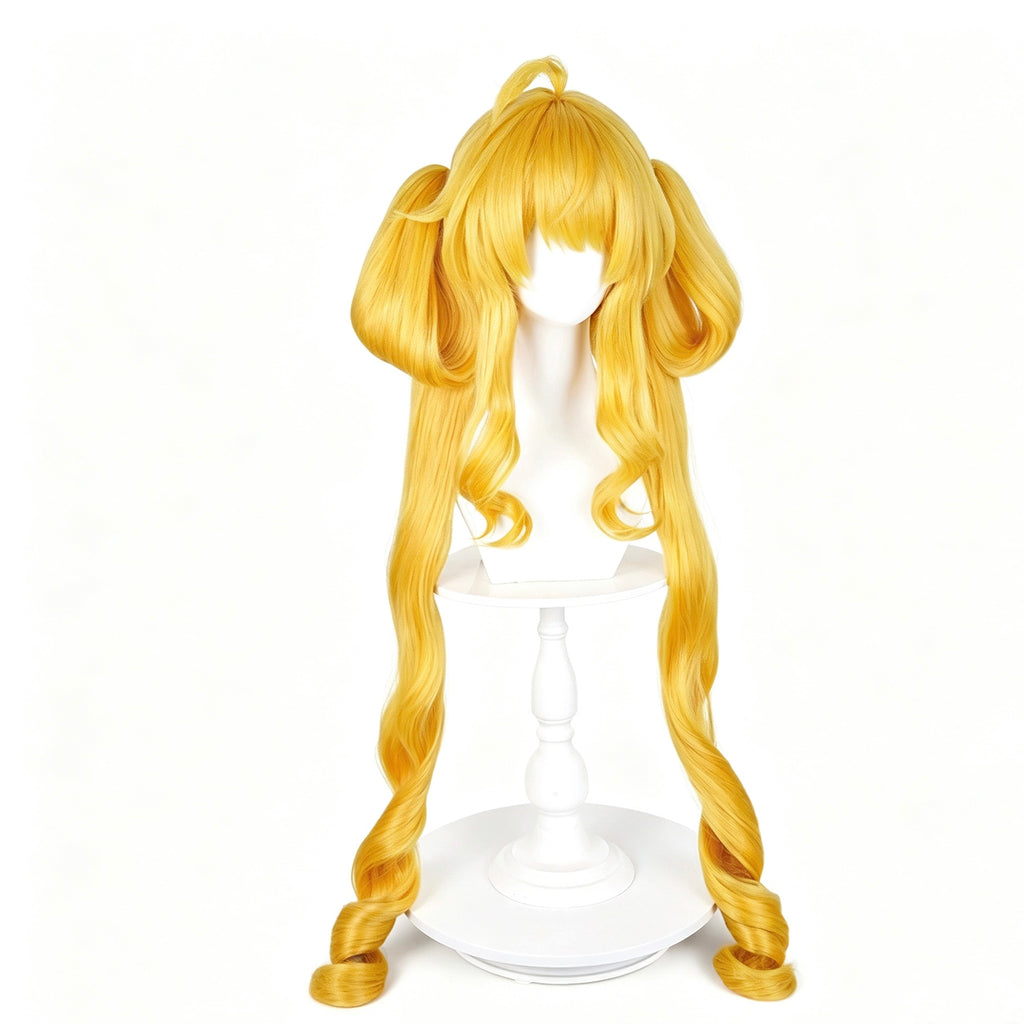 Arknights   Leizi   the Thunderbringer   Long Golden   Hair   Basic   Wig