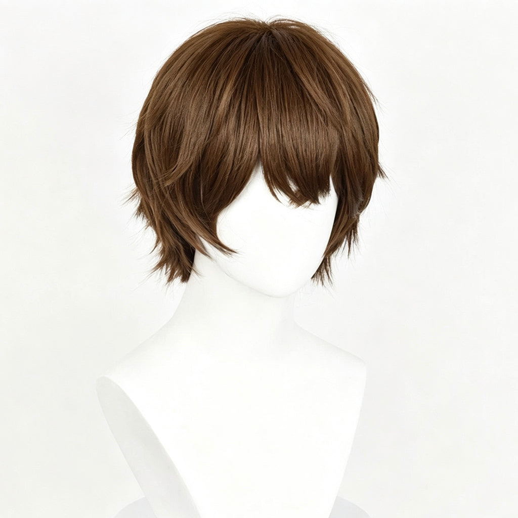 IdentityV   Seer   Eli   Clark Short   Brown   Hair   Basic Wig