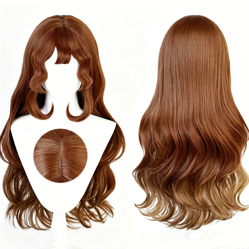 IdentityV   Little   Girl Alice DeRoss(Eurydice) Long   Brown   Hair   Basic Wig