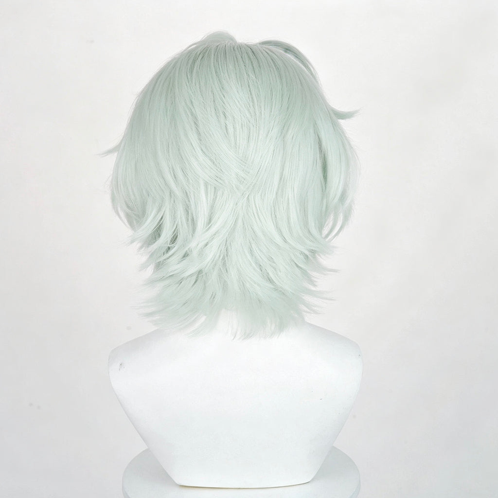 Genshin   Impact   Ifa Short   Light   Green   Hair Basic   Wig