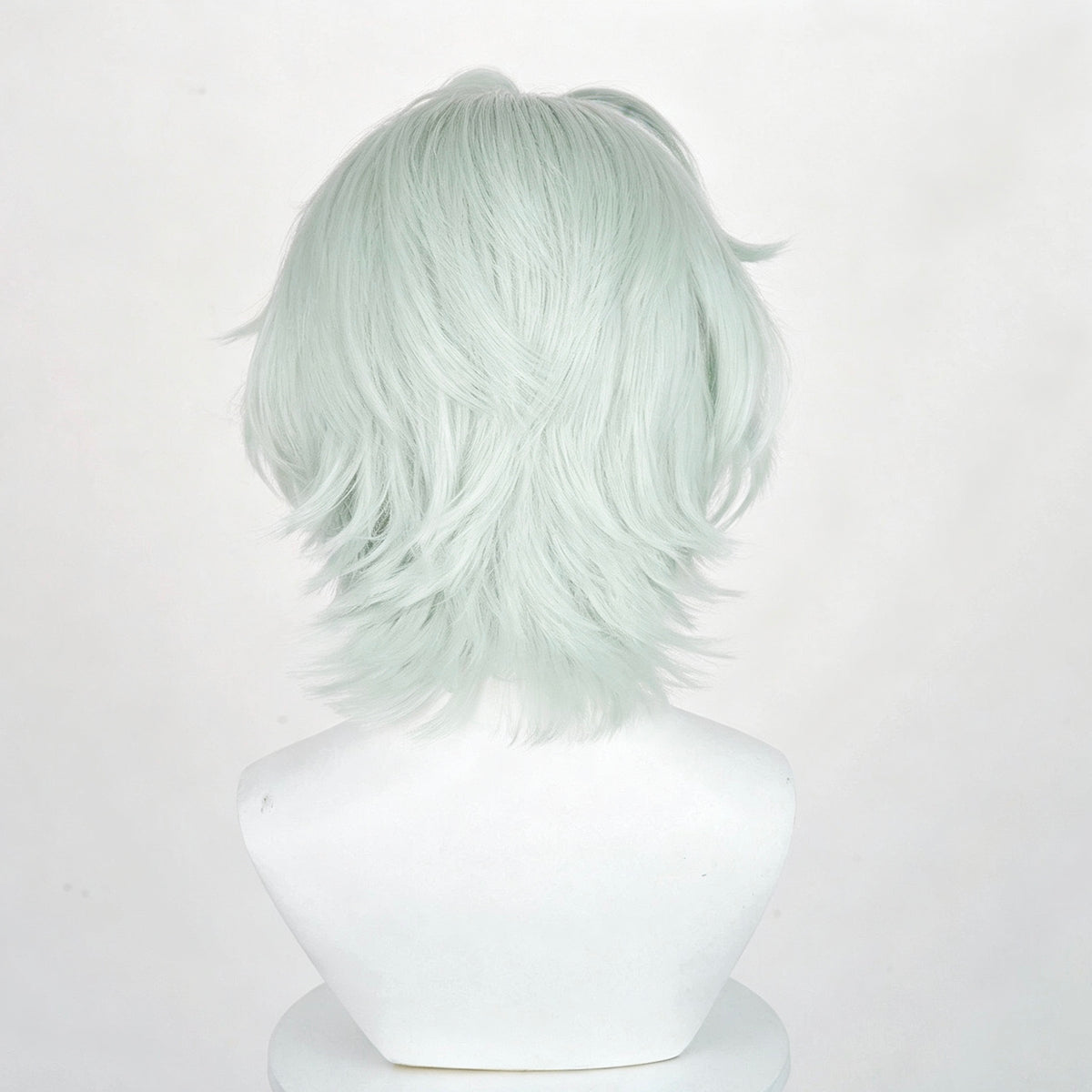 Genshin   Impact   Ifa Short   Light   Green   Hair Basic   Wig
