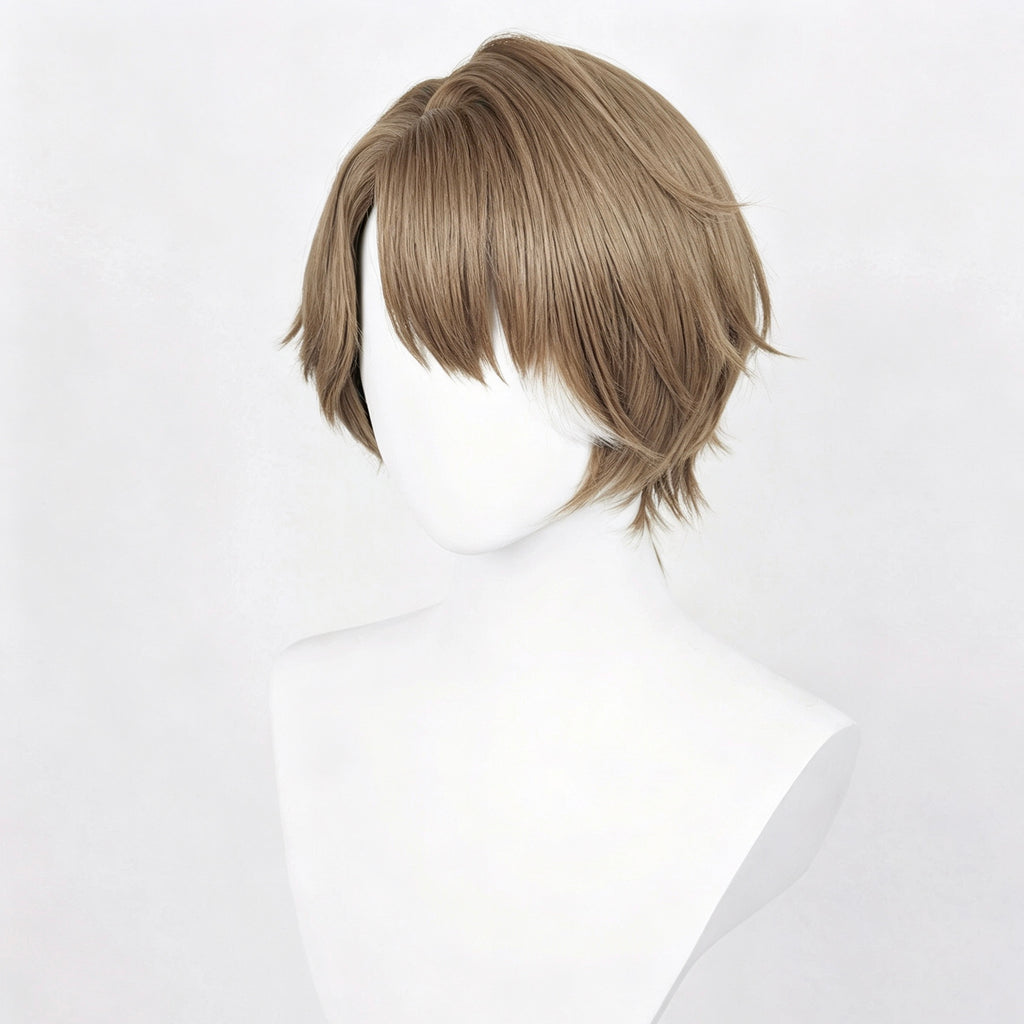 Honkai:   Star   Rail   Welt Short   Brown   Hair   Basic Wig
