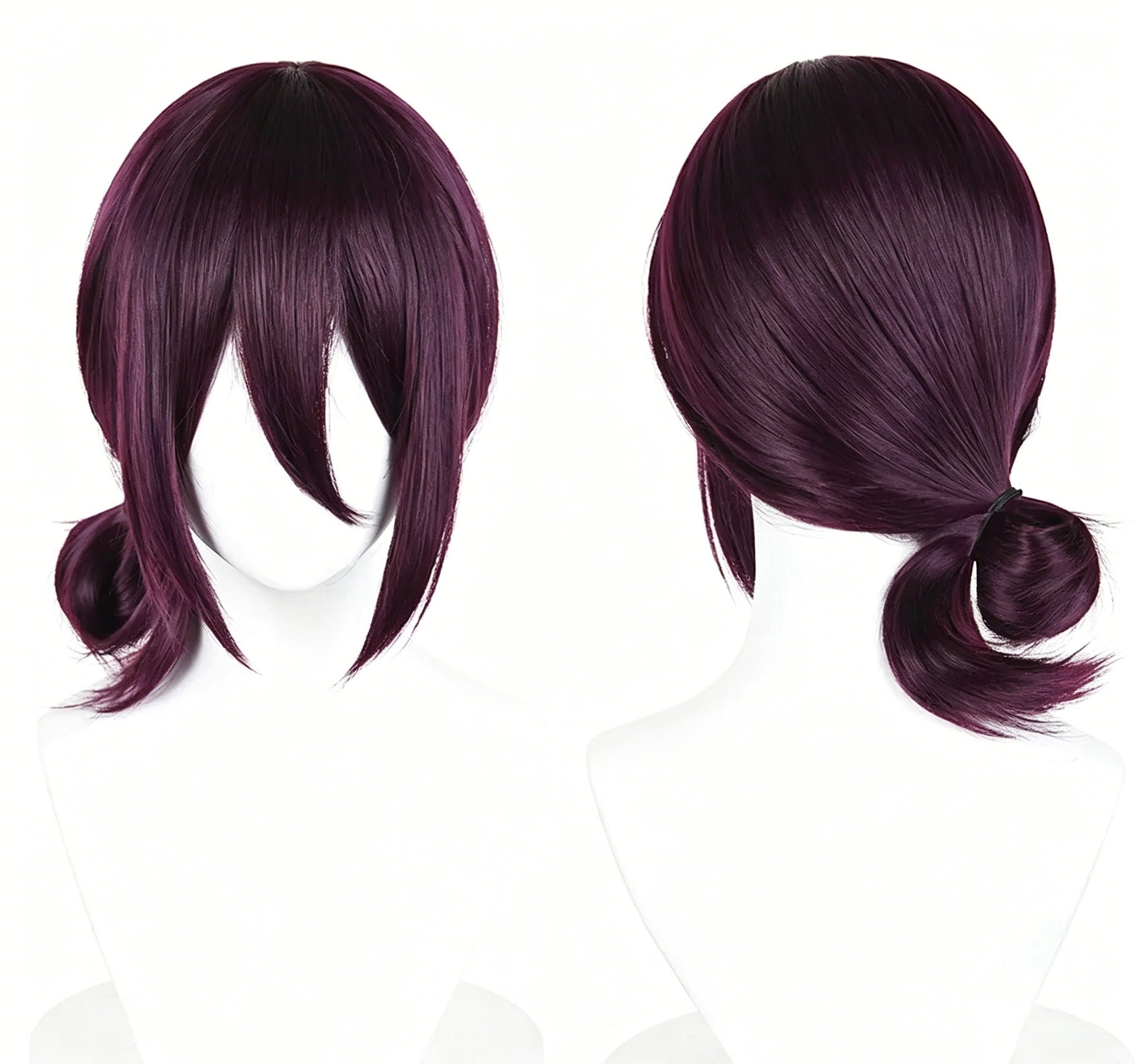 Chainsaw   Man   Reze Short   Purple   Hair   Basic Wig $45.99