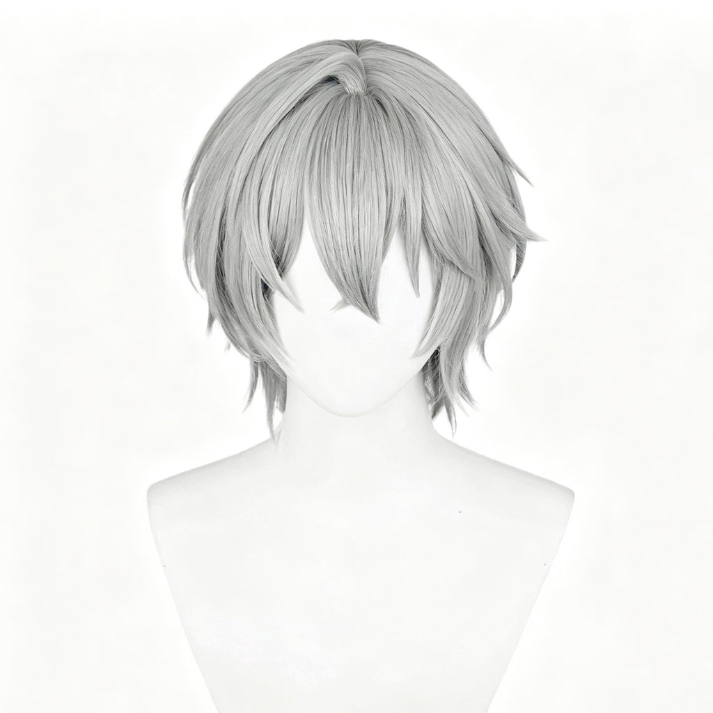 Zenless   Zone   Zero Wise   Short   Grey   Hair Basic   Wig