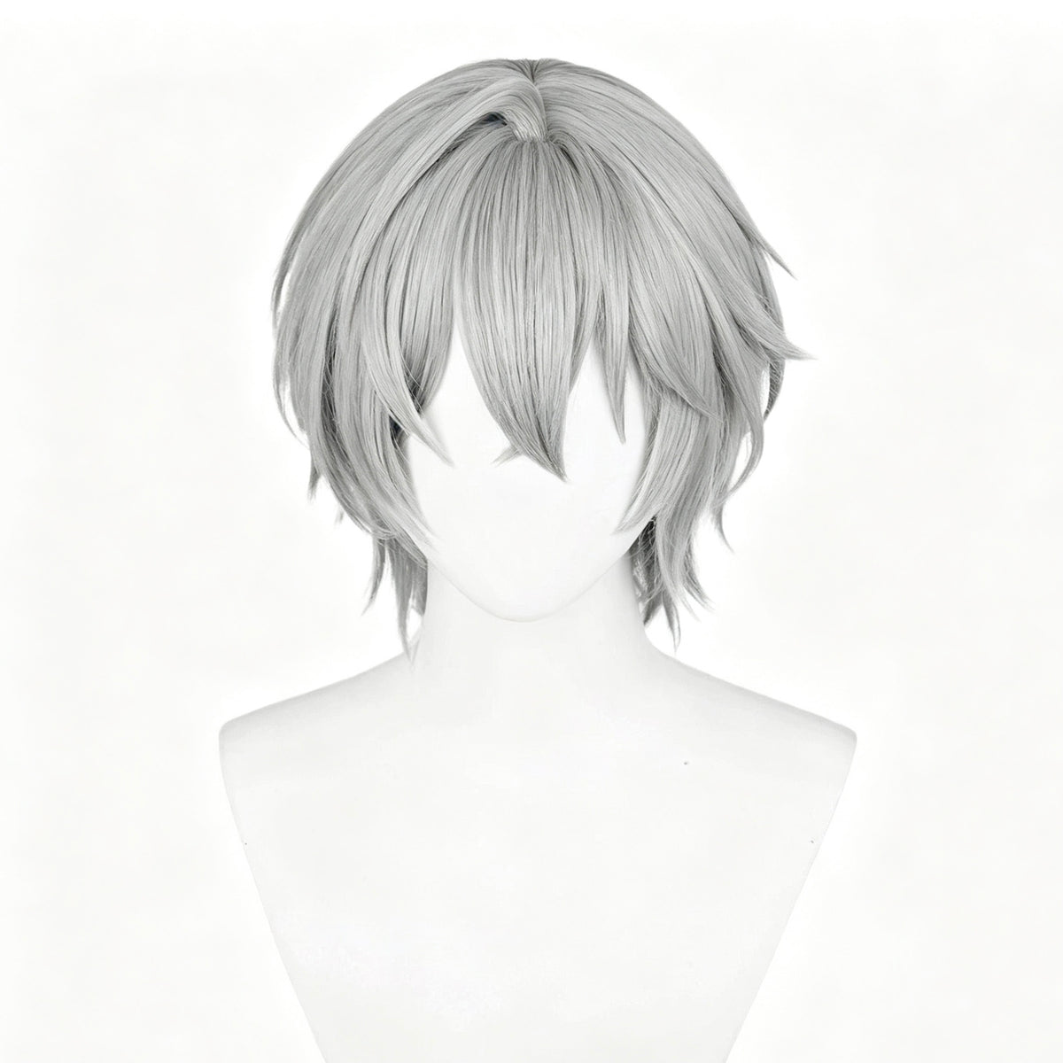 Zenless   Zone   Zero Wise   Short   Grey   Hair Basic   Wig