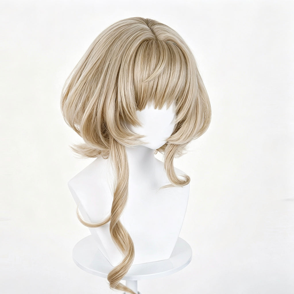 Arknights   Haze   Long Blonde   Hair   Basic   Wig