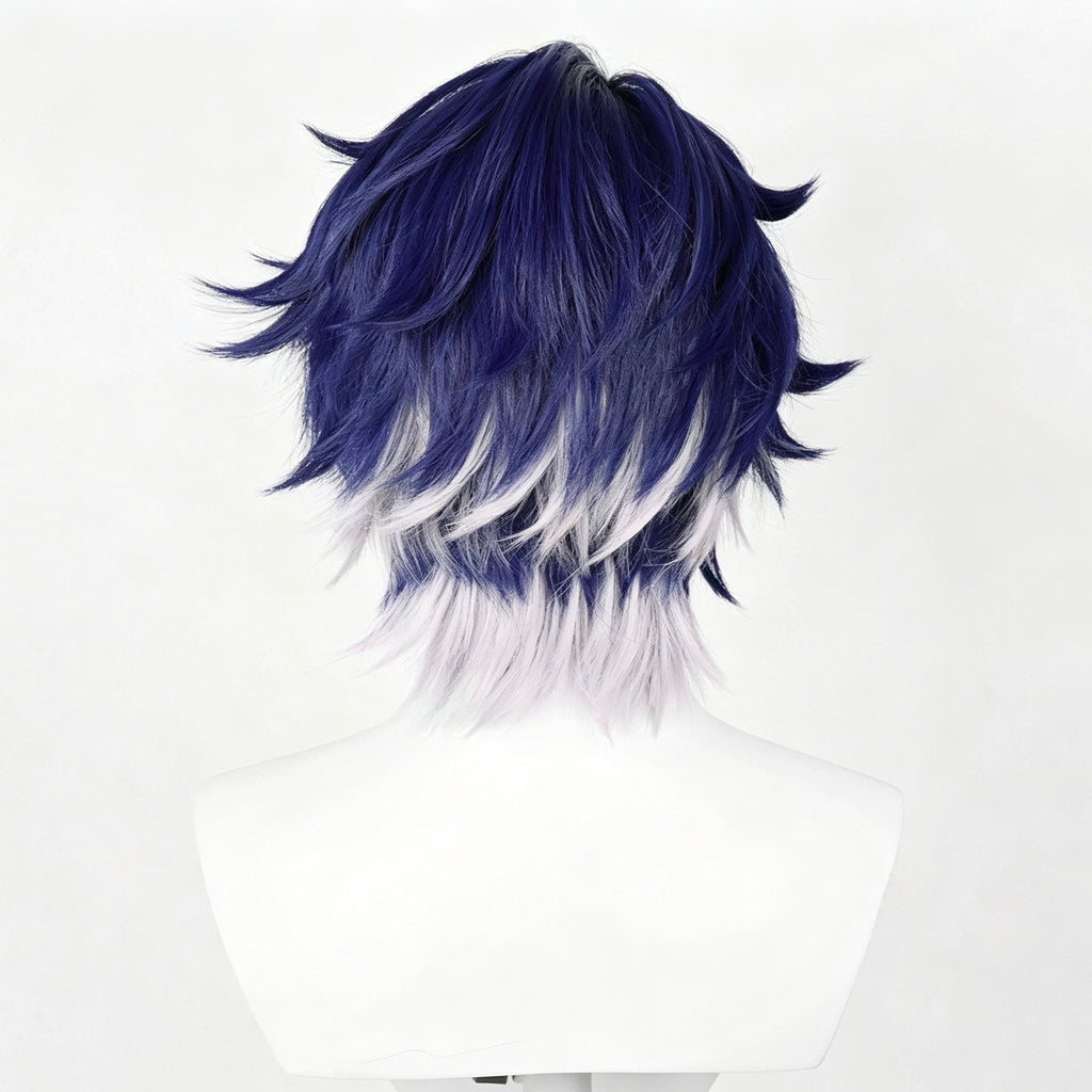 Honkai:   Star   Rail Sampo   Short   Purple Silver   Hair   Basic   Wig