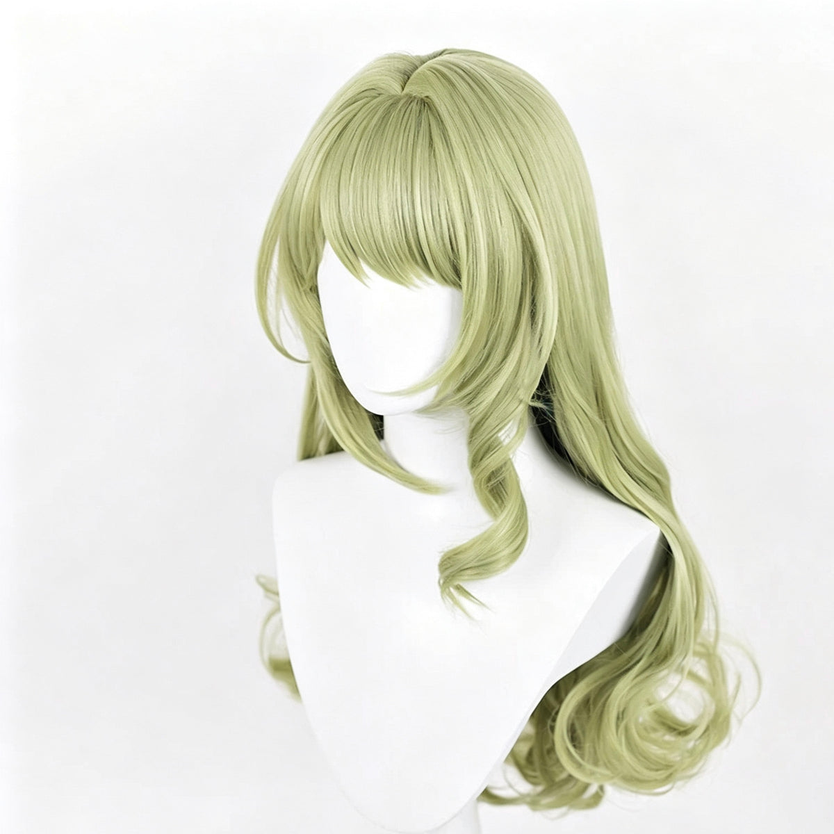 Honkai   Impact   3 Mobius   Long   Green Hair   Basic   Wig