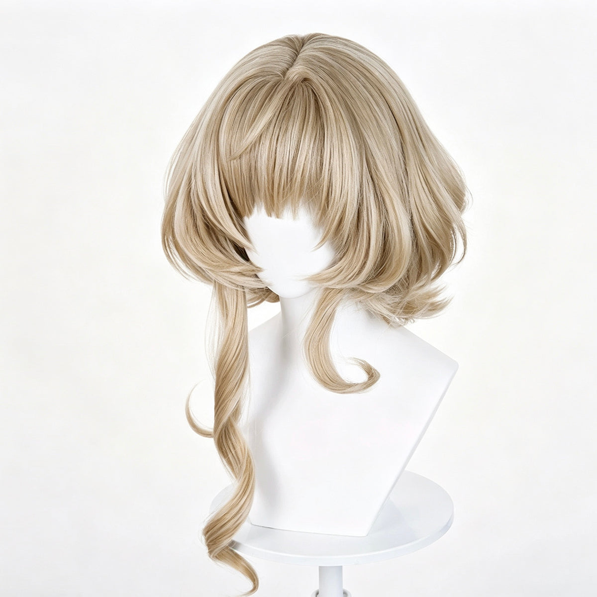 Arknights   Haze   Long Blonde   Hair   Basic   Wig