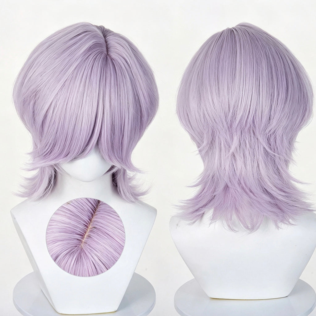 KPop   Demon   Hunters The   Saja   Boys   Mystery Short   Purple   Hair   Basic Wig