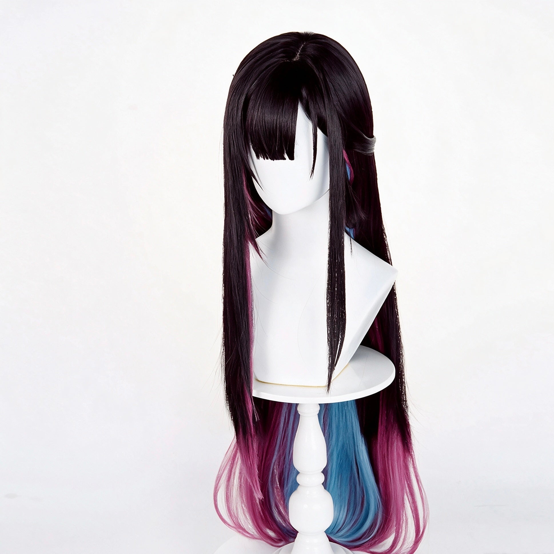 Honkai Star Rail Hertae Cosplay Wig Amphoreus Style Gradient Color Custom Wig