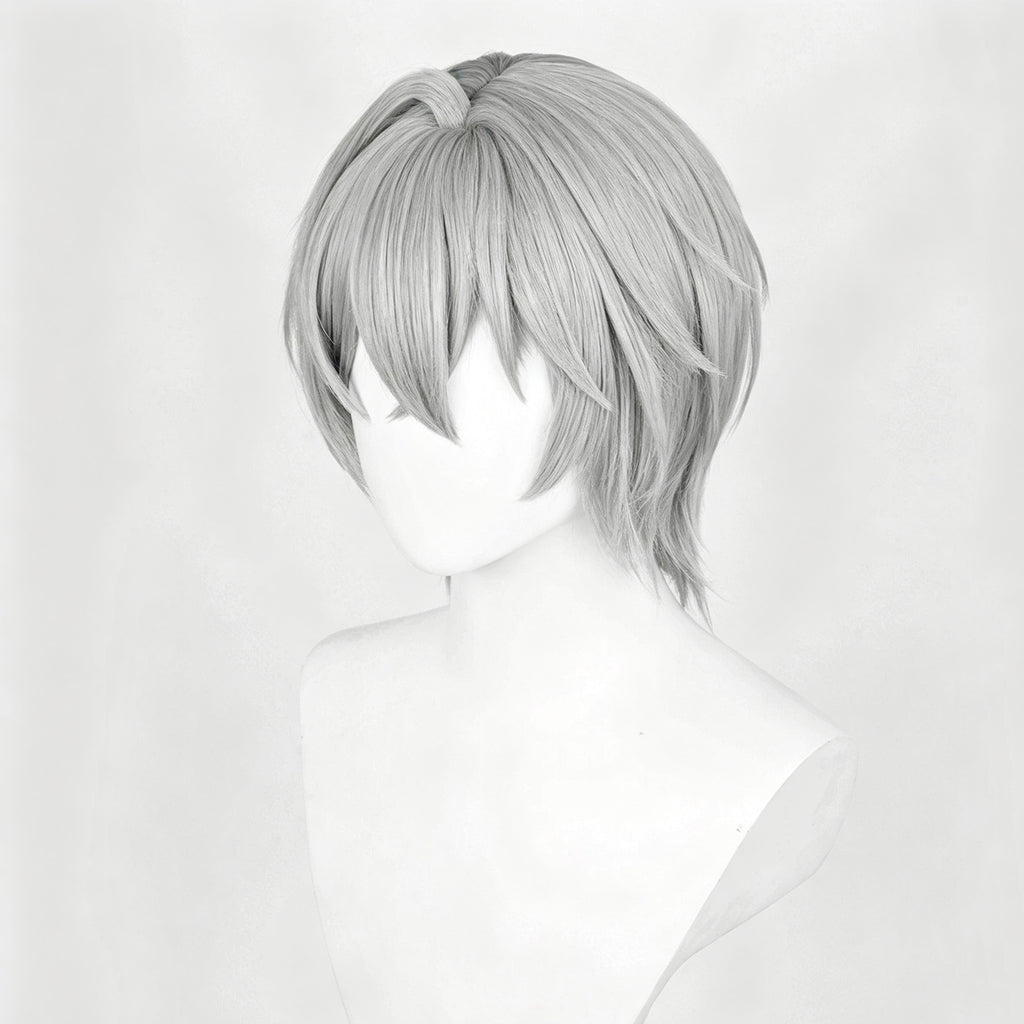 Zenless   Zone   Zero Wise   Short   Grey   Hair Basic   Wig