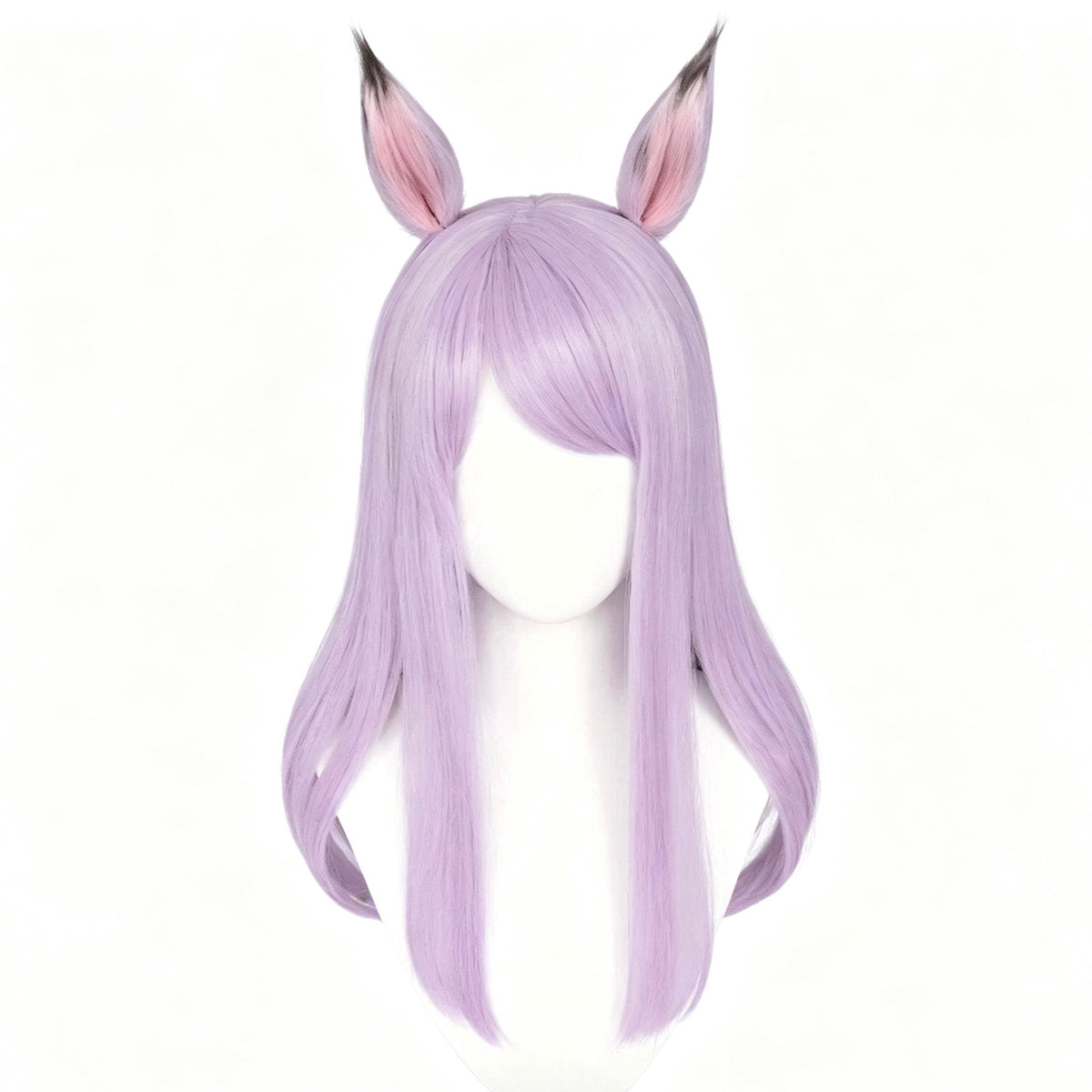 Umamusume   Pretty Derby   Mejiro   McQueen Long   Purple   Hair   with Ears   &   Bow   Basic   Wig
