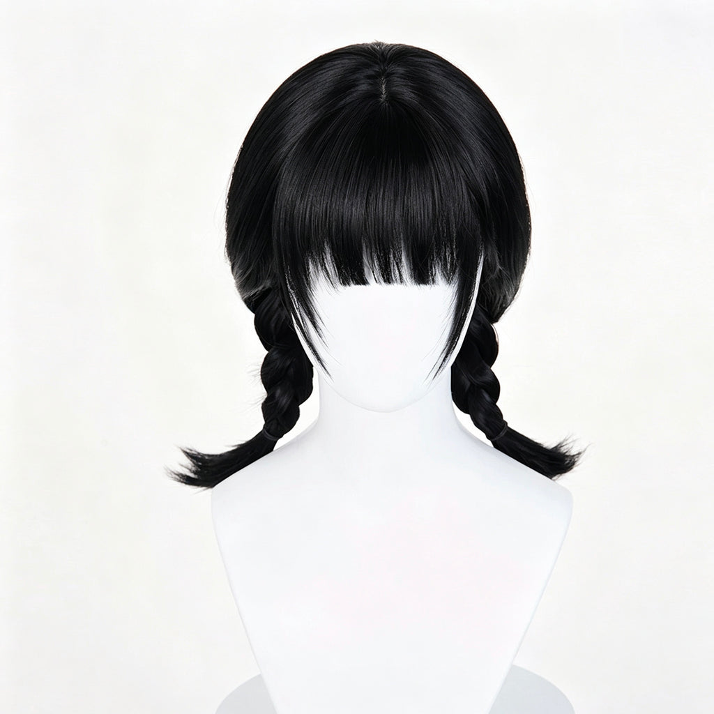 Alien   Stage   3rd Anniversary   –   Bunny Café   Series   Sua   Long Black   Hair   Basic   Wig
