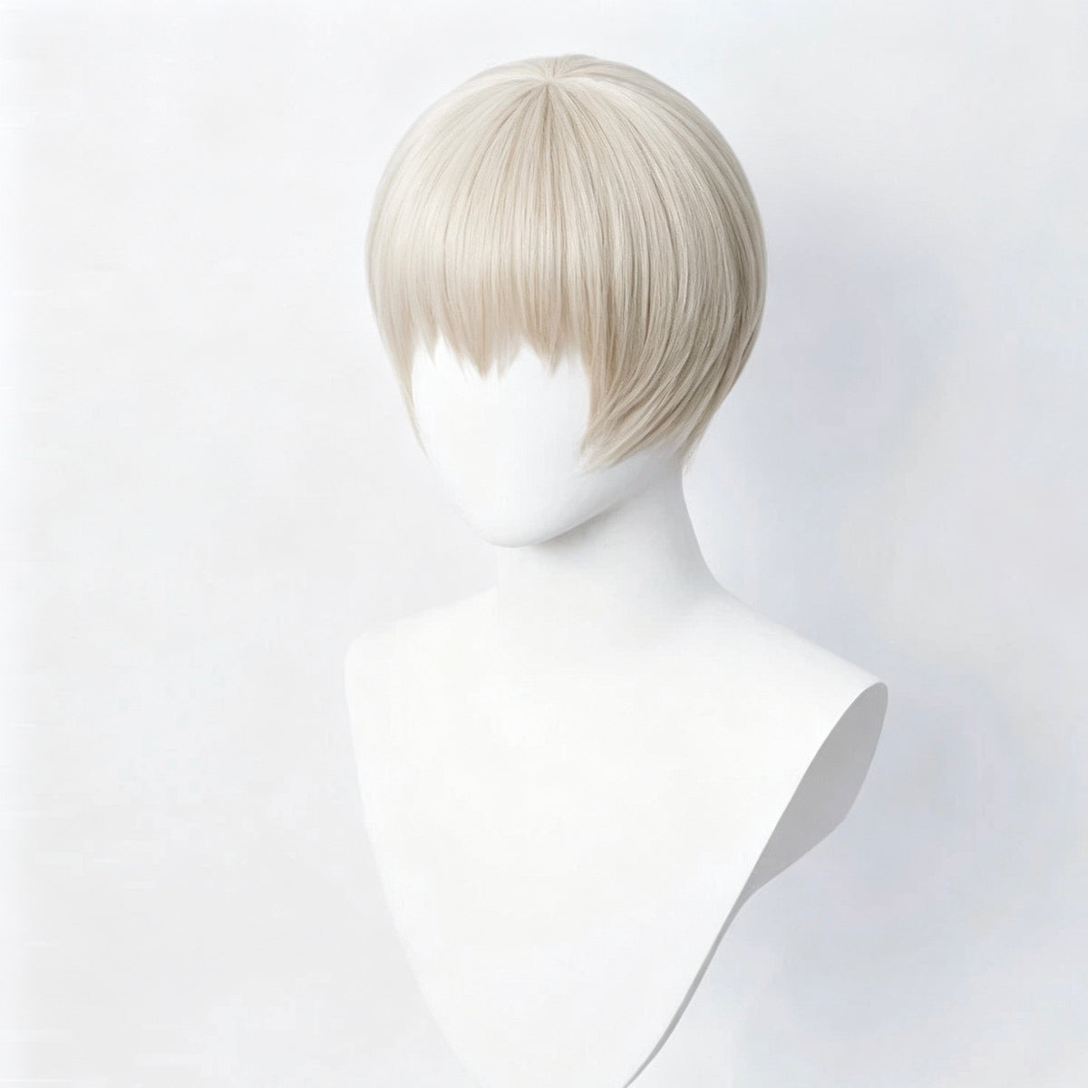 Jujutsu   Kaisen Inumaki   Toge   Short white   Hair   Basic   Wig