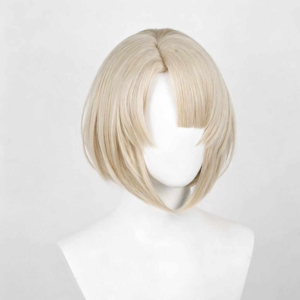 Genshin   Impact Freminet   Short   Silver Hair   Basic   Wig