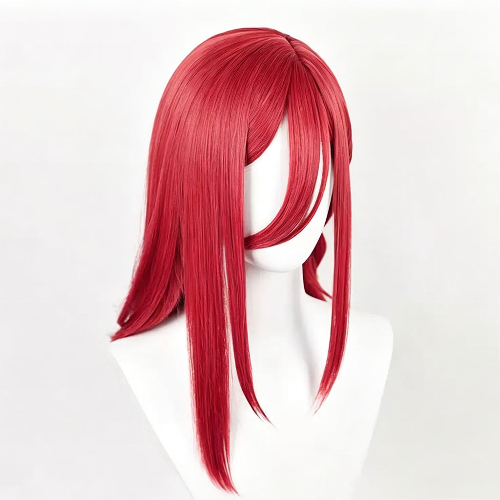 Blue   Lock   Chigiri Hyoma    Red   Hair   Basic   Wig