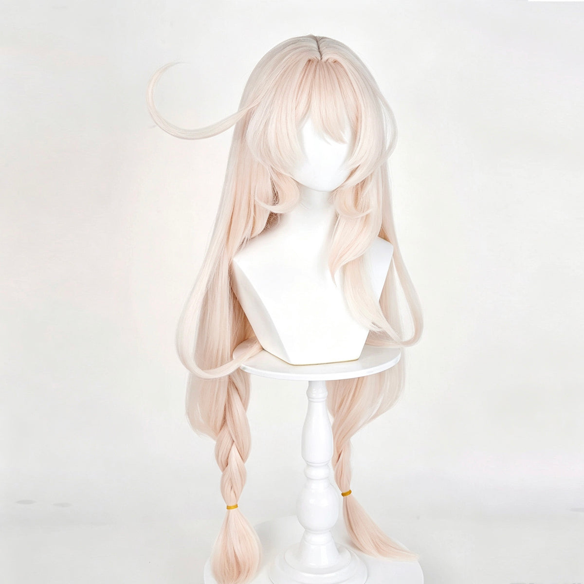 Genshin   Impact   Alice Long   Blonde   Hair   Basic Wig