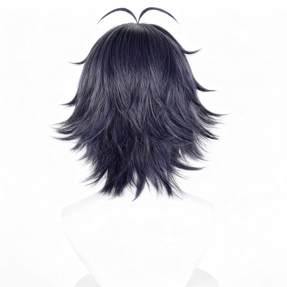 Arknights   Zuo   Le Short   Black   Hair   Basic Wig