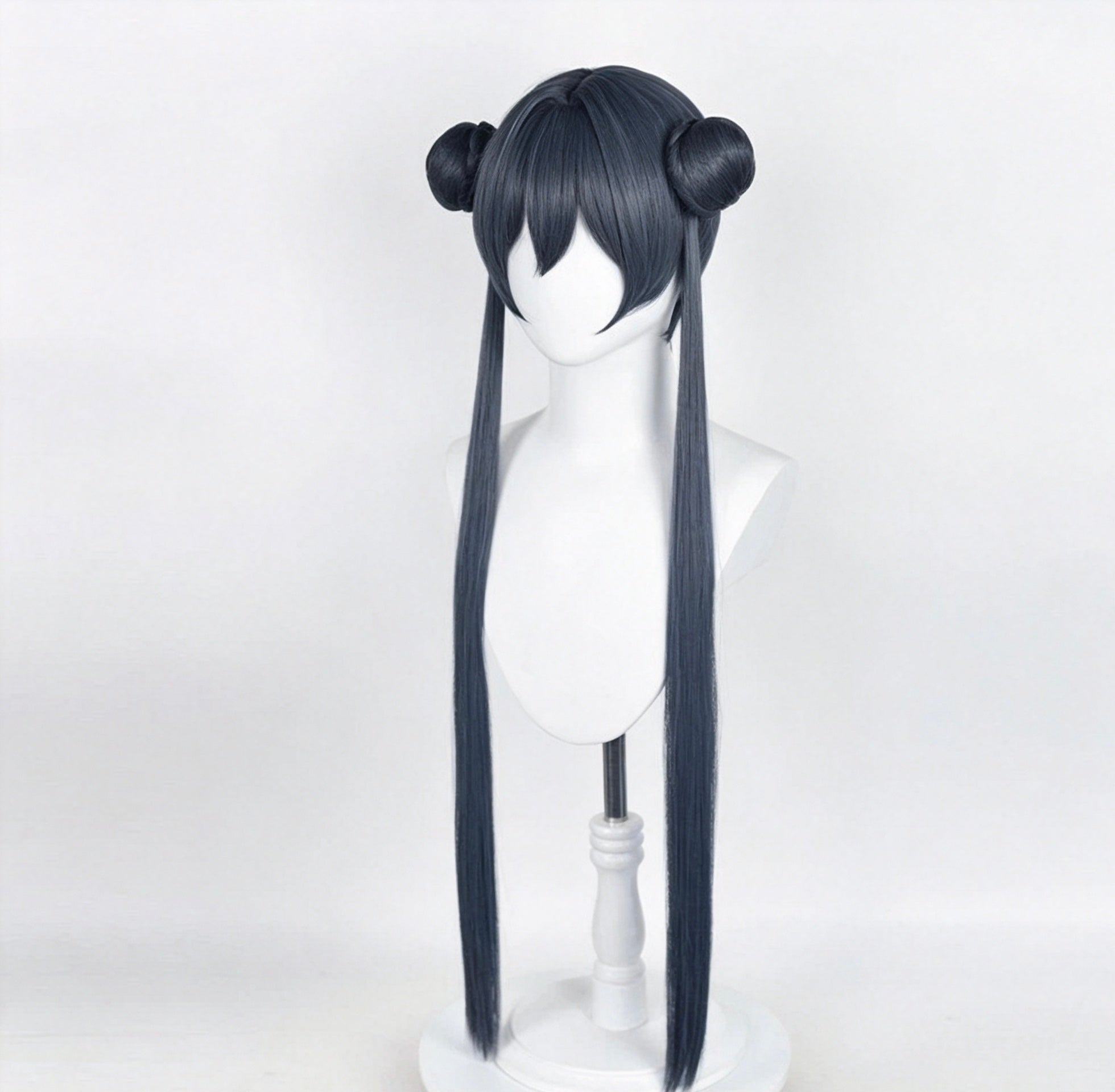Blue   Archive   Kisaki Dark   Blue   Black   Bun Basic   Wig