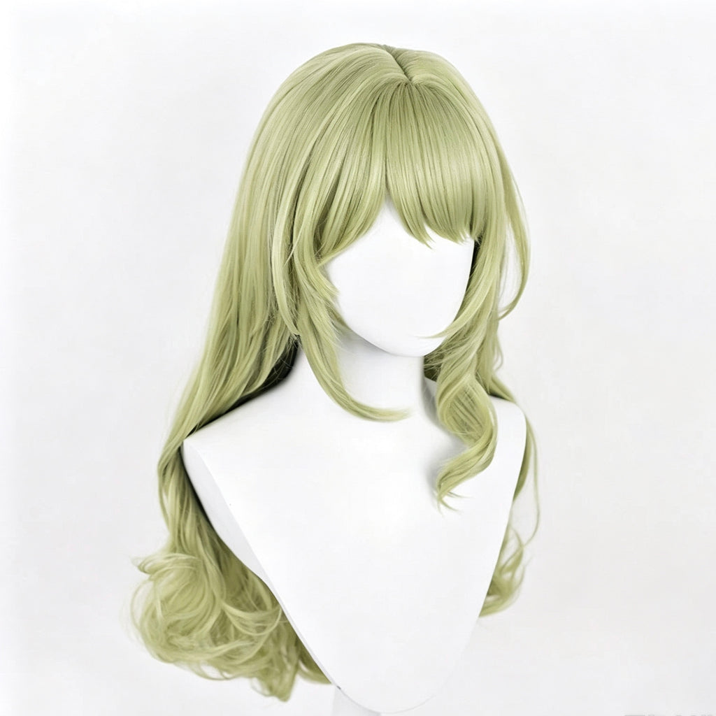 Honkai   Impact   3 Mobius   Long   Green Hair   Basic   Wig