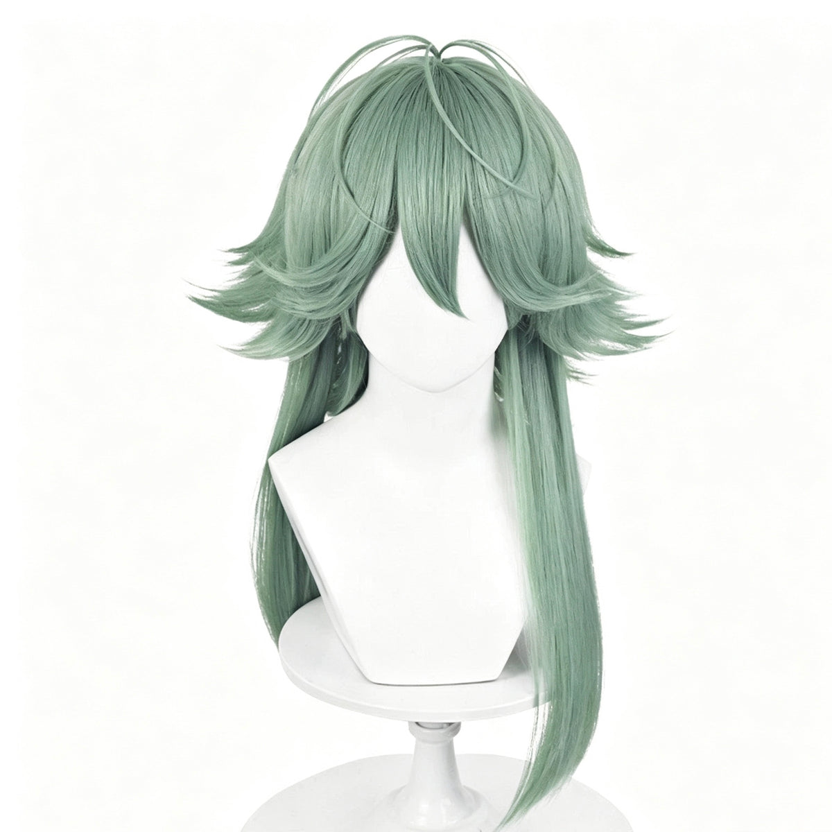 League   of   Legends   & Arcane   Ezreal   Long Green   Hair   Basic   Wig