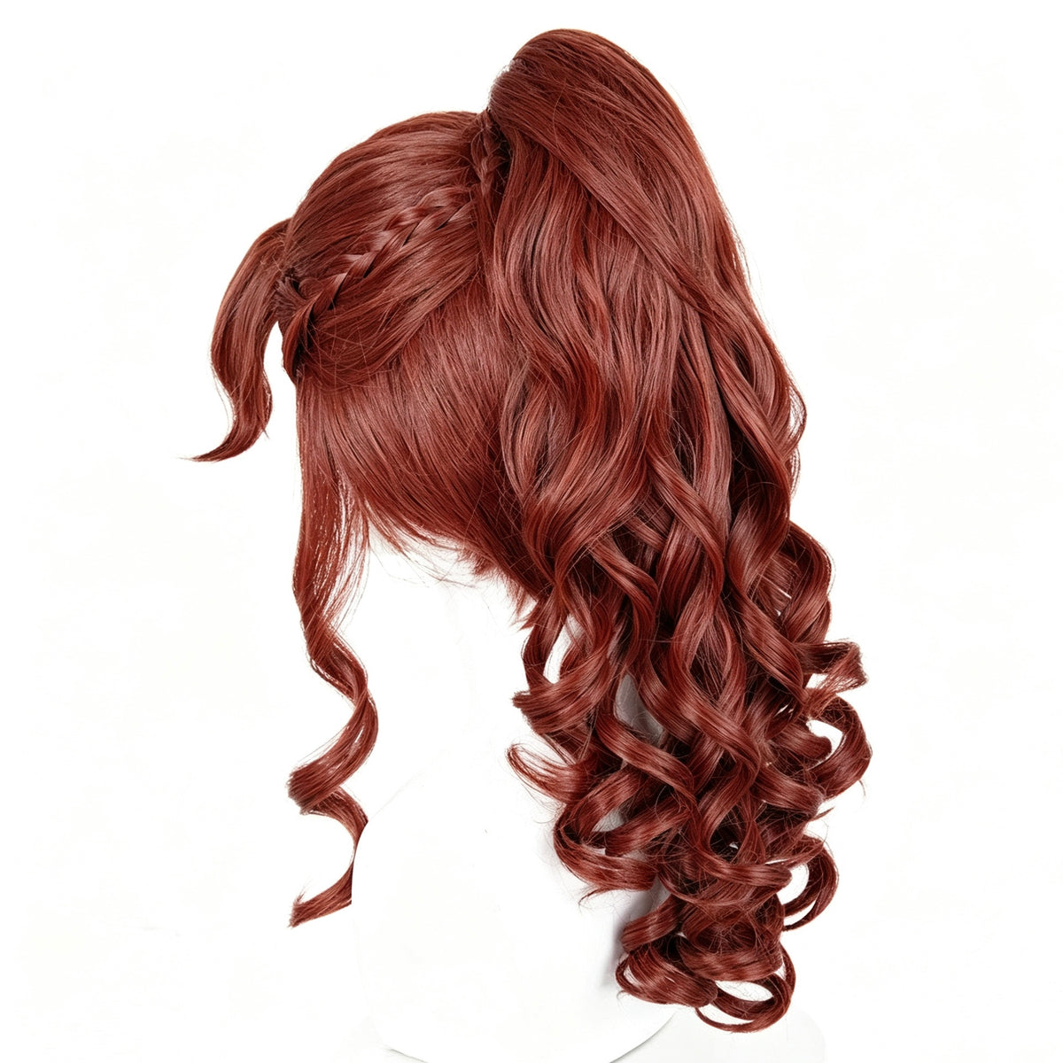 IdentityV   Archer Brynhildr   Vilulf(The Anachronic   Vilulf) Long   Orange   Red   Hair Basic   Wig