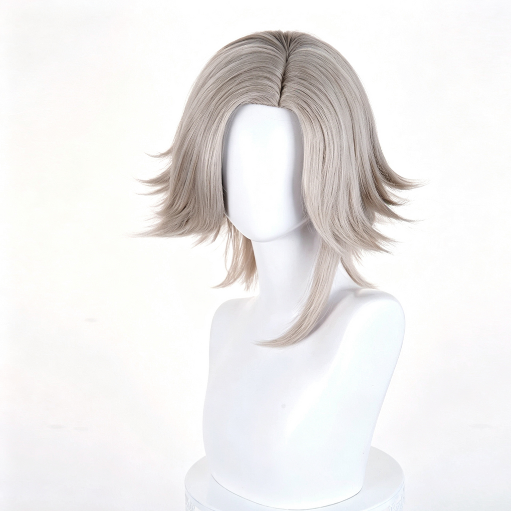 Eito   Aotsuki   Wig   – Short   Gray   Basic Cosplay   Wig